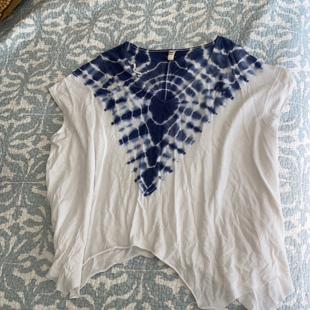 free people tie dye shirt
